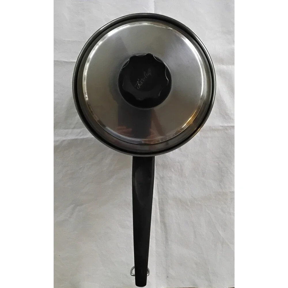 Lustre Craft VTG 1 Qt Sauce Fry Pan Skillet 18-8 Stainless Steel 3 Ply 7